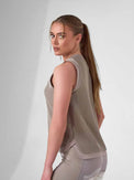 BAILA Mesh Tank Top | Technical Athletic Tank with High - Low Hem | First Position Collection - inPhorm NYCLATTE