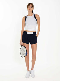Bailey Active Short - Midnight/White Shorts - inPhorm NYCMidnight/White