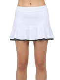 Baseline Butterfly Skirt - White/Black Skirts & Skorts - inPhorm NYCWhite/Black
