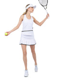 Baseline Butterfly Skirt - White/Black Skirts & Skorts - inPhorm NYCWhite/Black