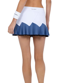 Baseline Butterfly Skirt - White/Palladian Combo Skirts & Skorts - inPhorm NYCWhite/Palladian Combo