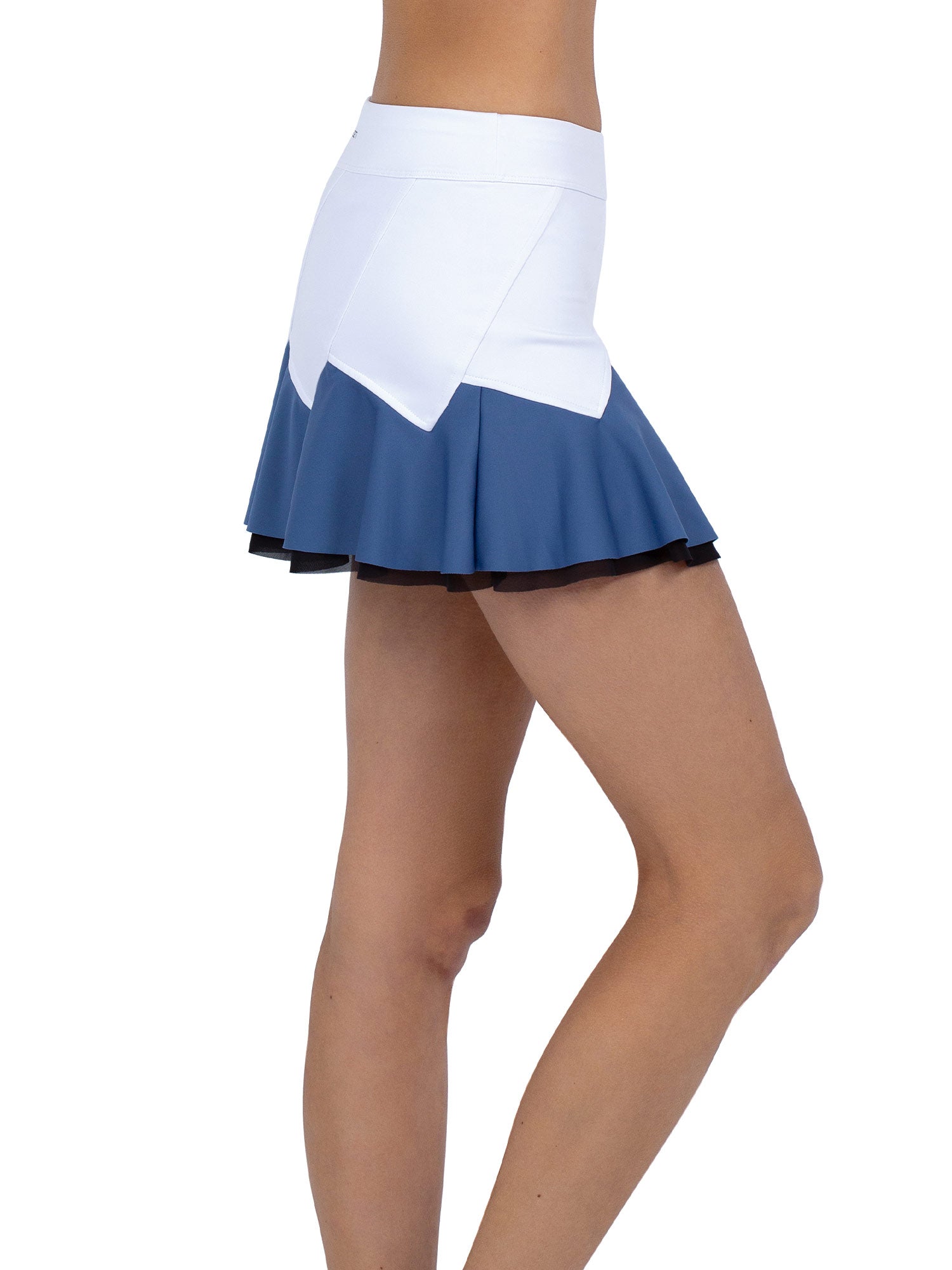 Baseline Butterfly Skirt - White/Palladian Combo Skirts & Skorts - inPhorm NYCWhite/Palladian Combo