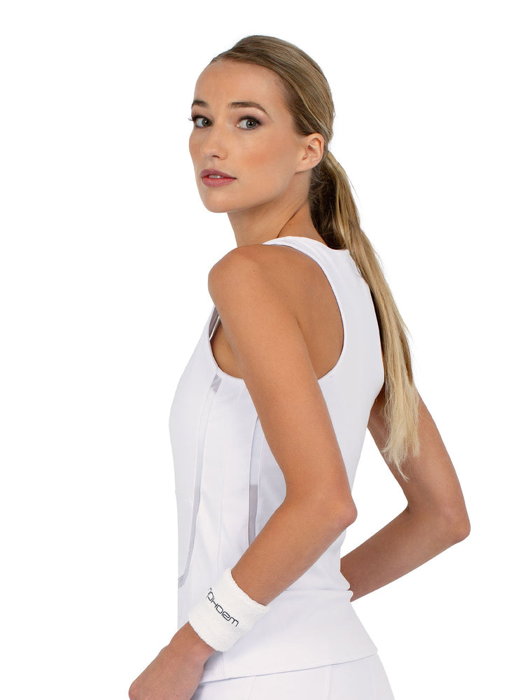 Baseline Tank - White Tops - inPhorm NYCWhite