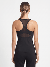 Bridget Racer Back Active and Tennis Tank - Black Tops- inPhorm NYCBlack