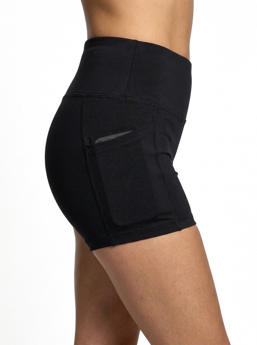 Classic Boy Short - Black Shorts- inPhorm NYCBlack