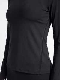 Classic Long Sleeve Crew Neck - Black Tops- inPhorm NYCBlack