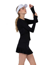 Classic Long Sleeve Crew Neck - Black Tops - inPhorm NYCBlack