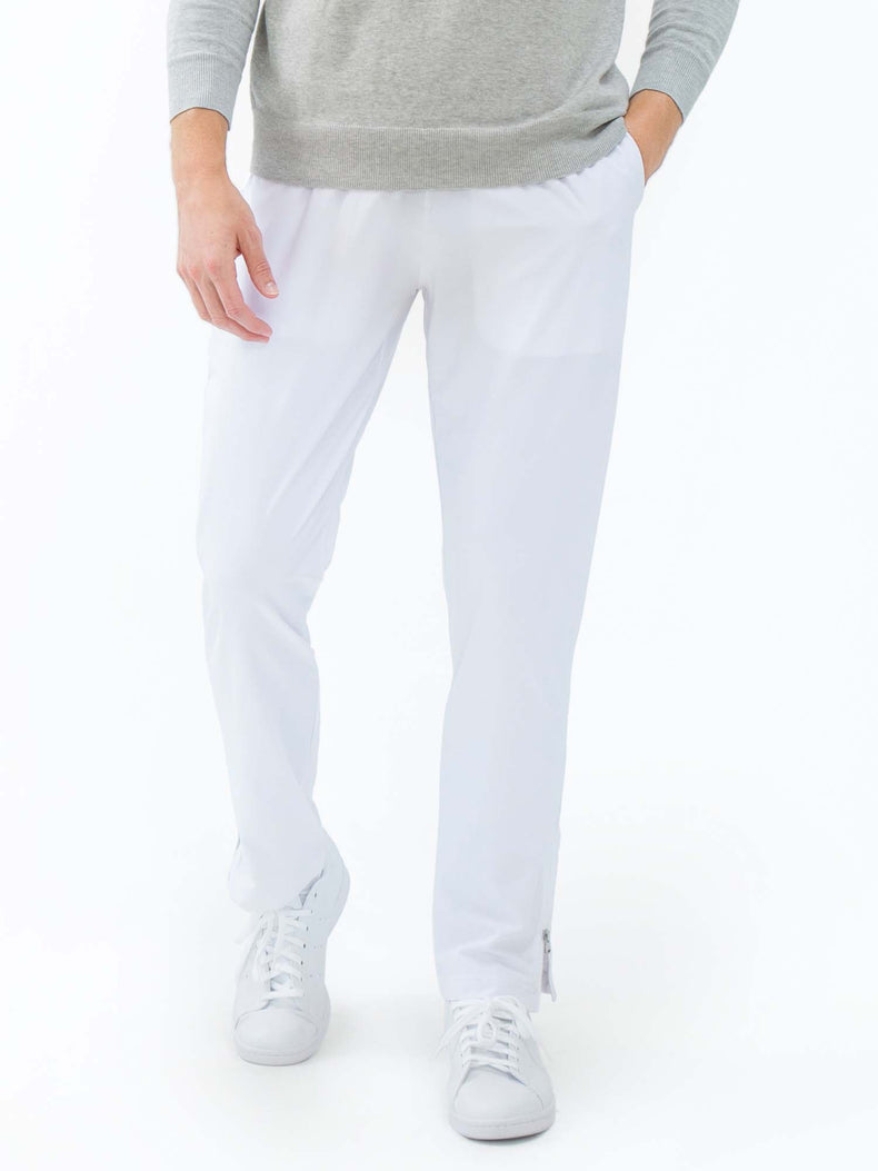 Classic Performance Men's Tennis Pant - White Men - inPhorm NYCWhite