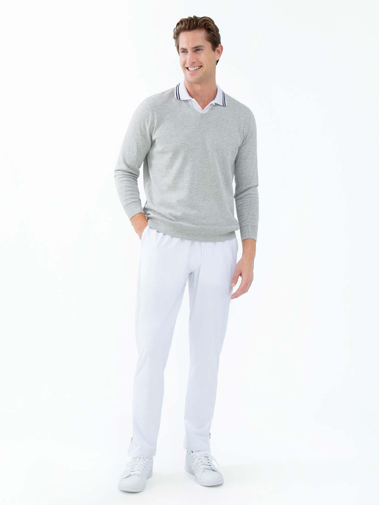 Classic Performance Men's Tennis Pant - White Men - inPhorm NYCWhite
