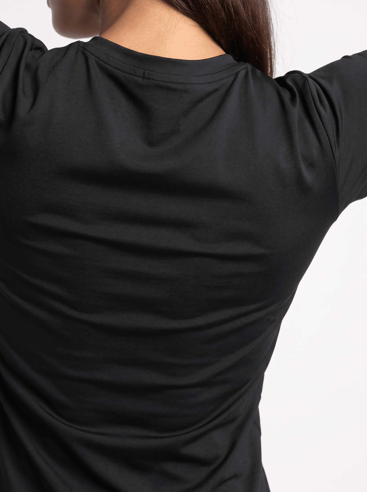 Classic Short Sleeve Crew Neck - Black Tops- inPhorm NYCBlack