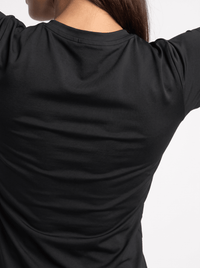 Classic Short Sleeve Crew Neck - Black Tops- inPhorm NYCBlack