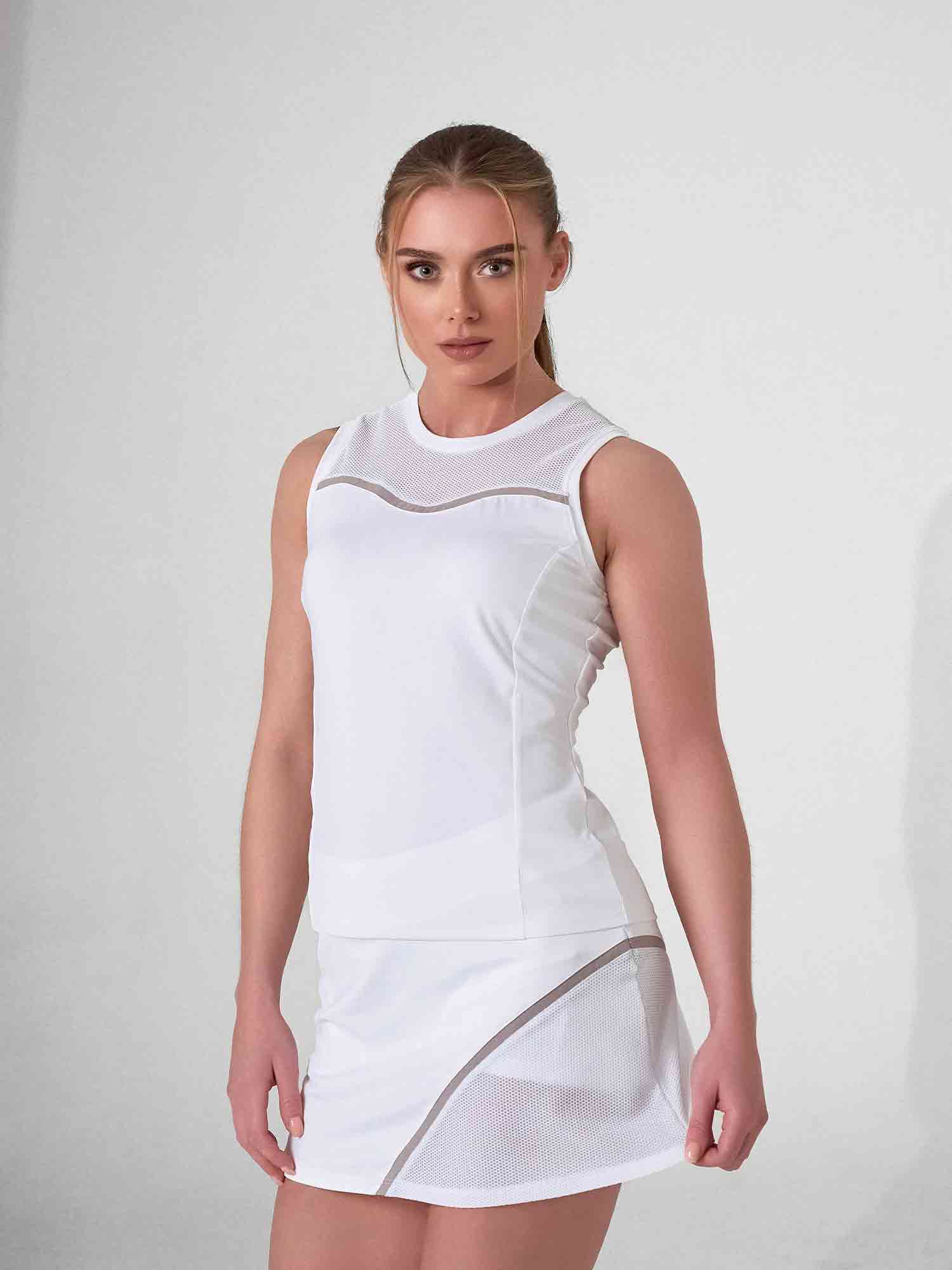 ◉海外ブランド◉inPhorm レディース テニスウエア タンク Lサイズ Designer Women's Tennis Clothes