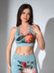 ELLE BRA | High Impact Compression Sports Bra with Crossback Design