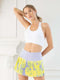 ELLE BRA | High Impact Compression Sports Bra with Crossback Design