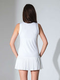 Elle Dress - Sweet Sophistication Meets Championship Performance Dresses - inPhorm NYCWhite