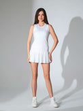 Elle Dress - Sweet Sophistication Meets Championship Performance Dresses - inPhorm NYCWhite