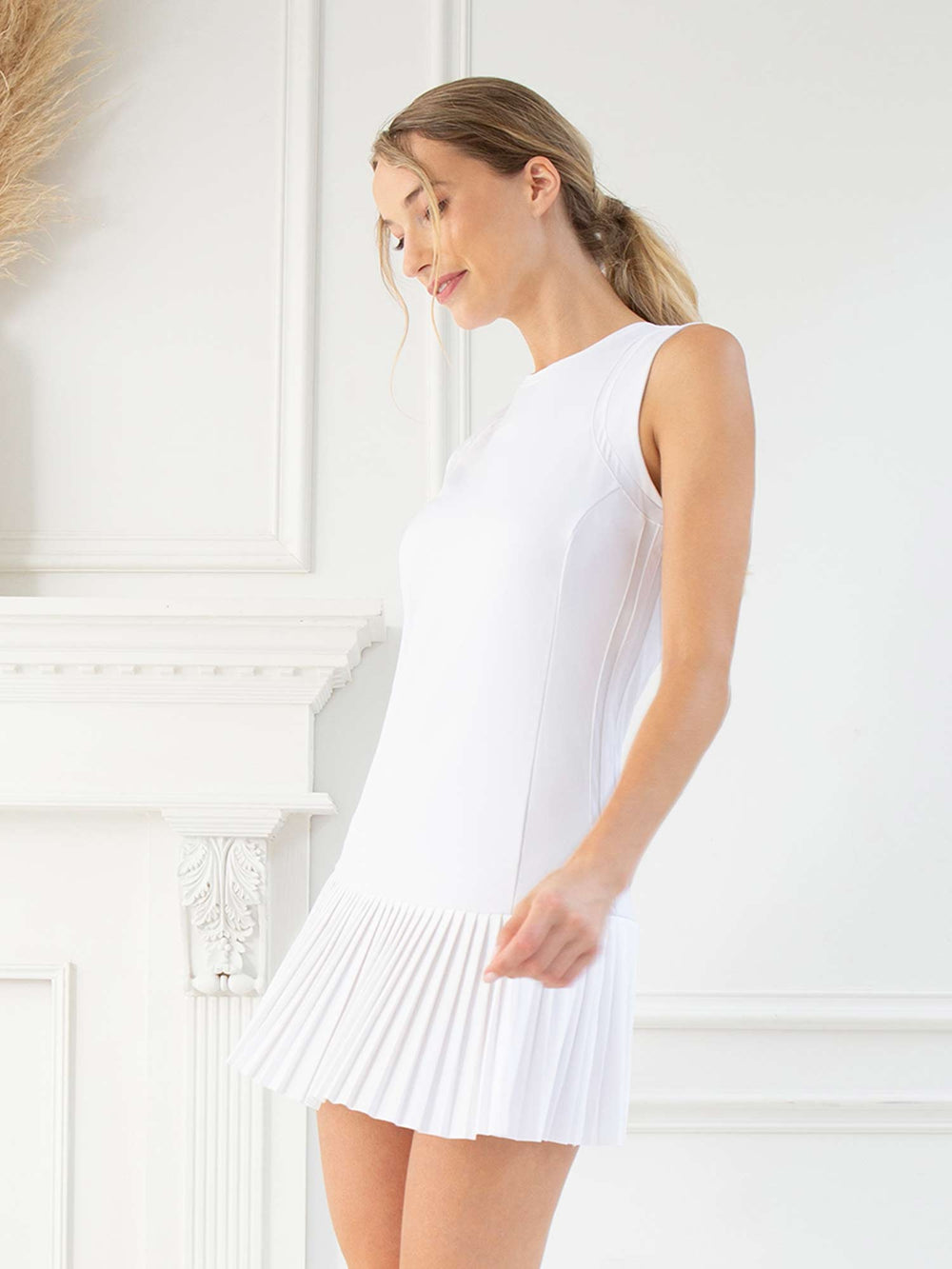 Women’s High Neck Tennis Dress