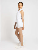 Girls Classic Collar Top - White Kids - inPhorm NYCWhite