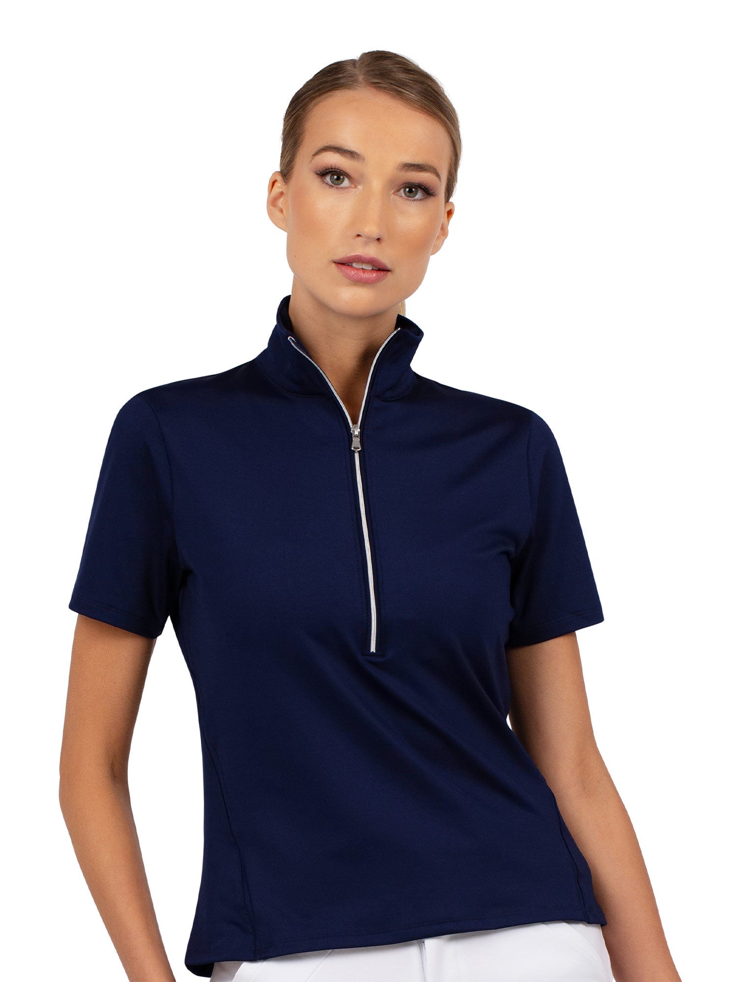 Quarter zip short sleeve shirt sale