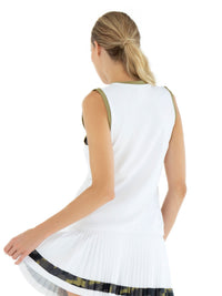 Harper Performance Tank - White/Camo Tops - inPhorm NYCWhite/Camo