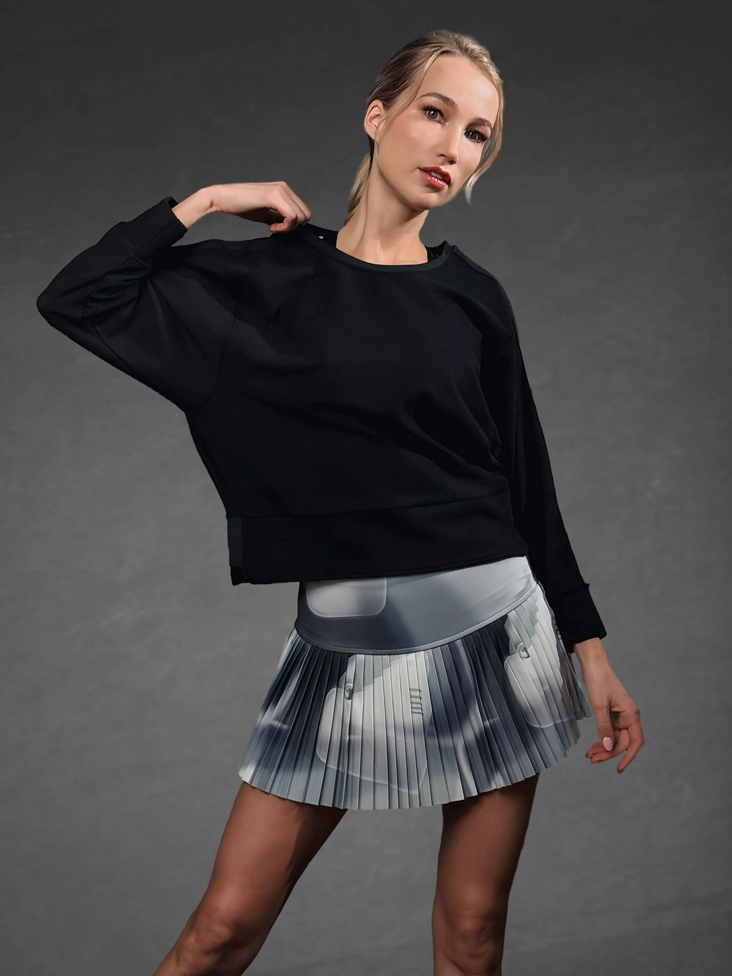 Harper Pleated 13 1/2