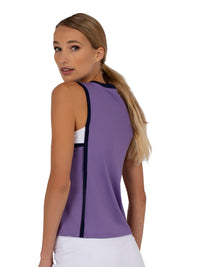 Hazel Tank - Lavender/Ink Tops - inPhorm NYCLavender/Ink