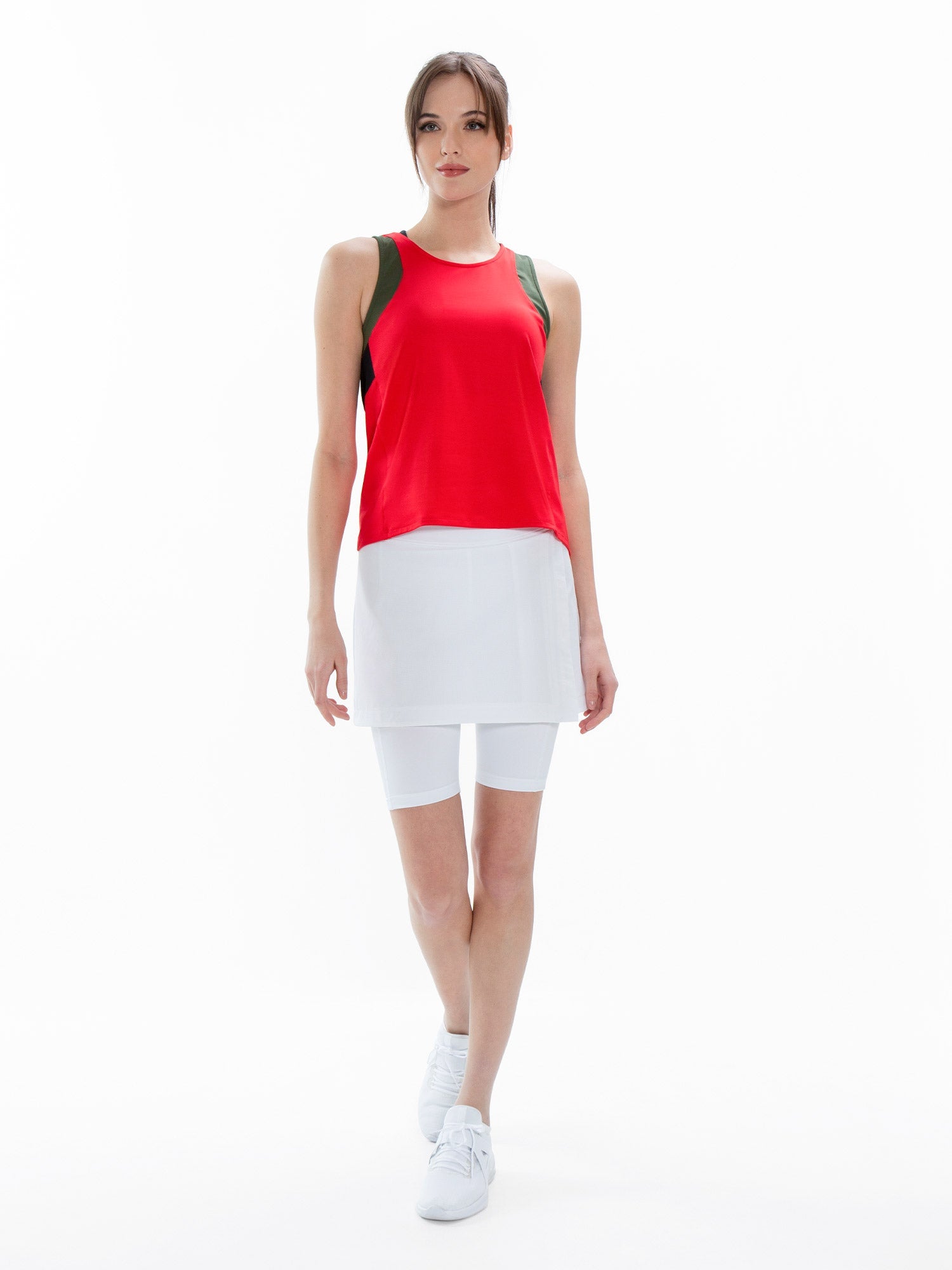 In Motion Color-Blocked - Poppy/Militare
