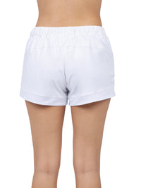 Jess Athleisure Short - White Shorts - inPhorm NYCWhite
