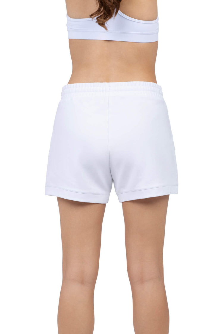 Jess Athleisure Short - White Shorts - inPhorm NYCWhite