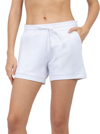 Jess Athleisure Short - White Shorts - inPhorm NYCWhite