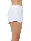 Jess Athleisure Short - White Shorts - inPhorm NYCWhite