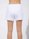 Jess Athleisure Short - White Shorts - inPhorm NYCWhite