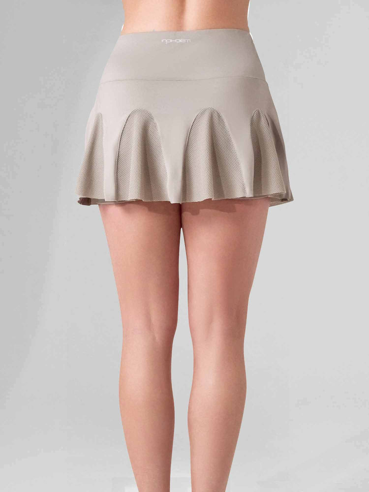 MAI FLOUNCE SKIRT | Performance Tennis & Pickleball Skirt with Compression Shorts Skirts & Skorts - inPhorm NYCLATTE