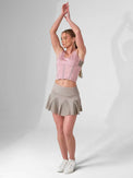 MAI FLOUNCE SKIRT | Performance Tennis & Pickleball Skirt with Compression Shorts Skirts & Skorts - inPhorm NYCLATTE