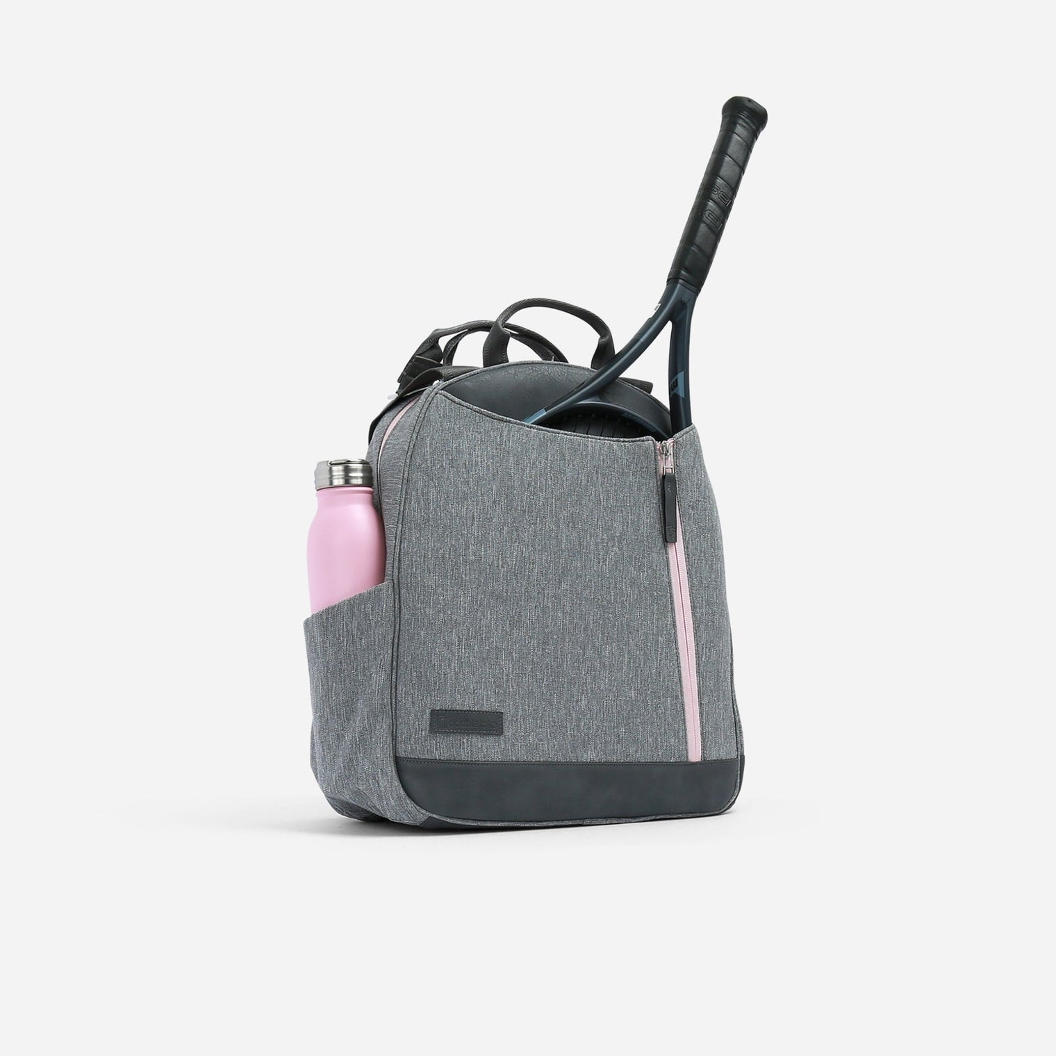 Melbie Tennis Backpack / Tote Sport Bag - inPhorm NYCGrey & Blush