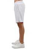 Men's Tennis Shorts - Spin Shorts with Pockets & UV Protection - White Shorts - inPhorm NYCWhite