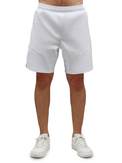 Men's Tennis Shorts - Spin Shorts with Pockets & UV Protection - White Shorts - inPhorm NYCWhite