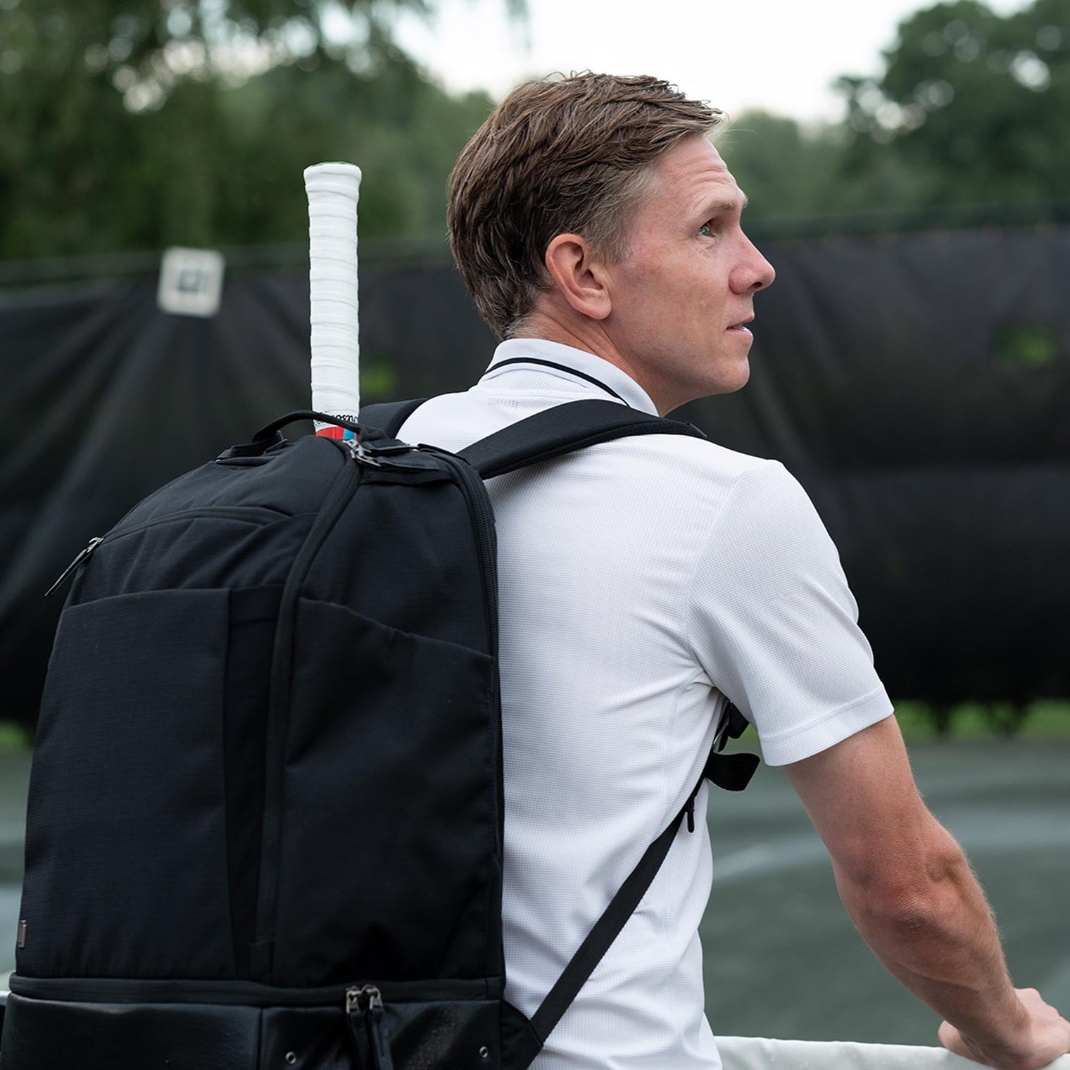 NYC Tennis Backpack Sport Bag - inPhorm NYCSteel