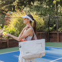 Parisii Tennis Tote Sport Bag - inPhorm NYCNavy & Watermelon