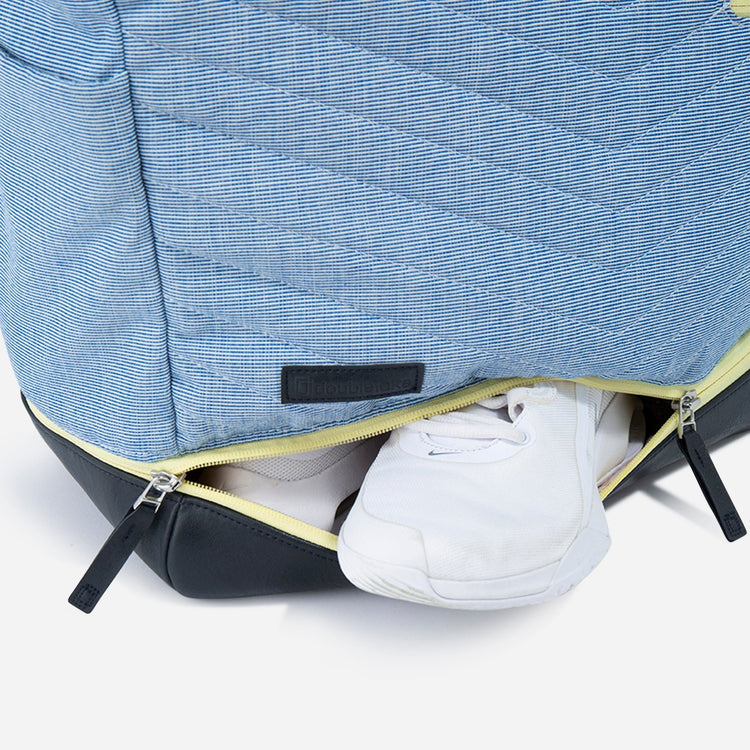 Parisii Tennis Tote Sport Bag - inPhorm NYCGrey & Blush