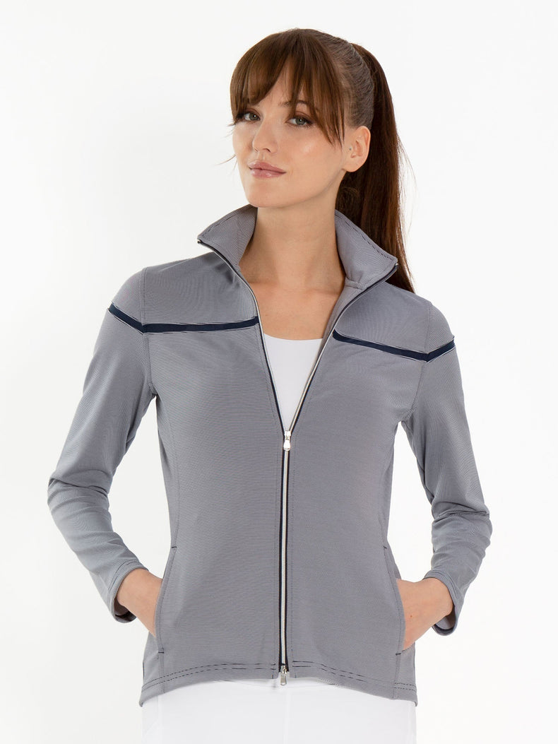 Riley Jacket - Midnight Stripes Jackets & Outerwear - inPhorm NYCMidnight Stripes
