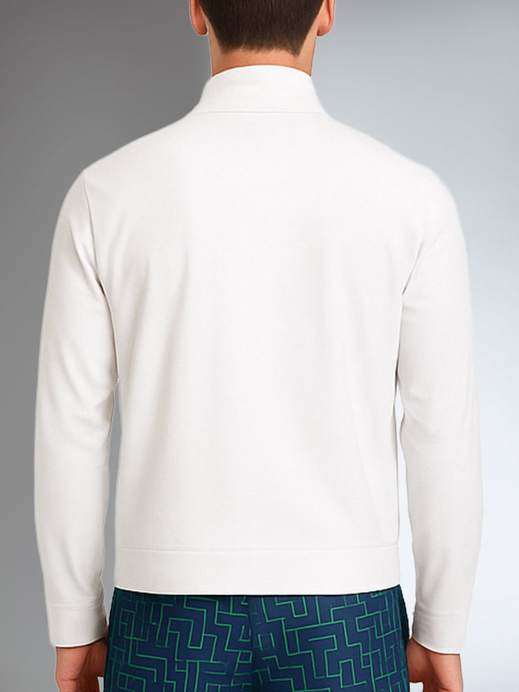 Spin Performance Jacket - White Men - inPhorm NYCWhite