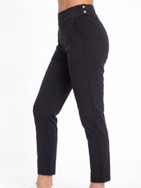 Stylish Women's Golf Pants - Fitted Design with Moisture-Wicking Pants- inPhorm NYCBlack
