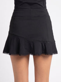 Tennis Classic 13 1/2" Flounce Skirt - Black Skirts & Skorts- inPhorm NYCBlack