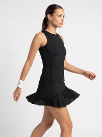 Tennis Classic 13 1/2" Flounce Skirt - Black Skirts & Skorts- inPhorm NYCBlack