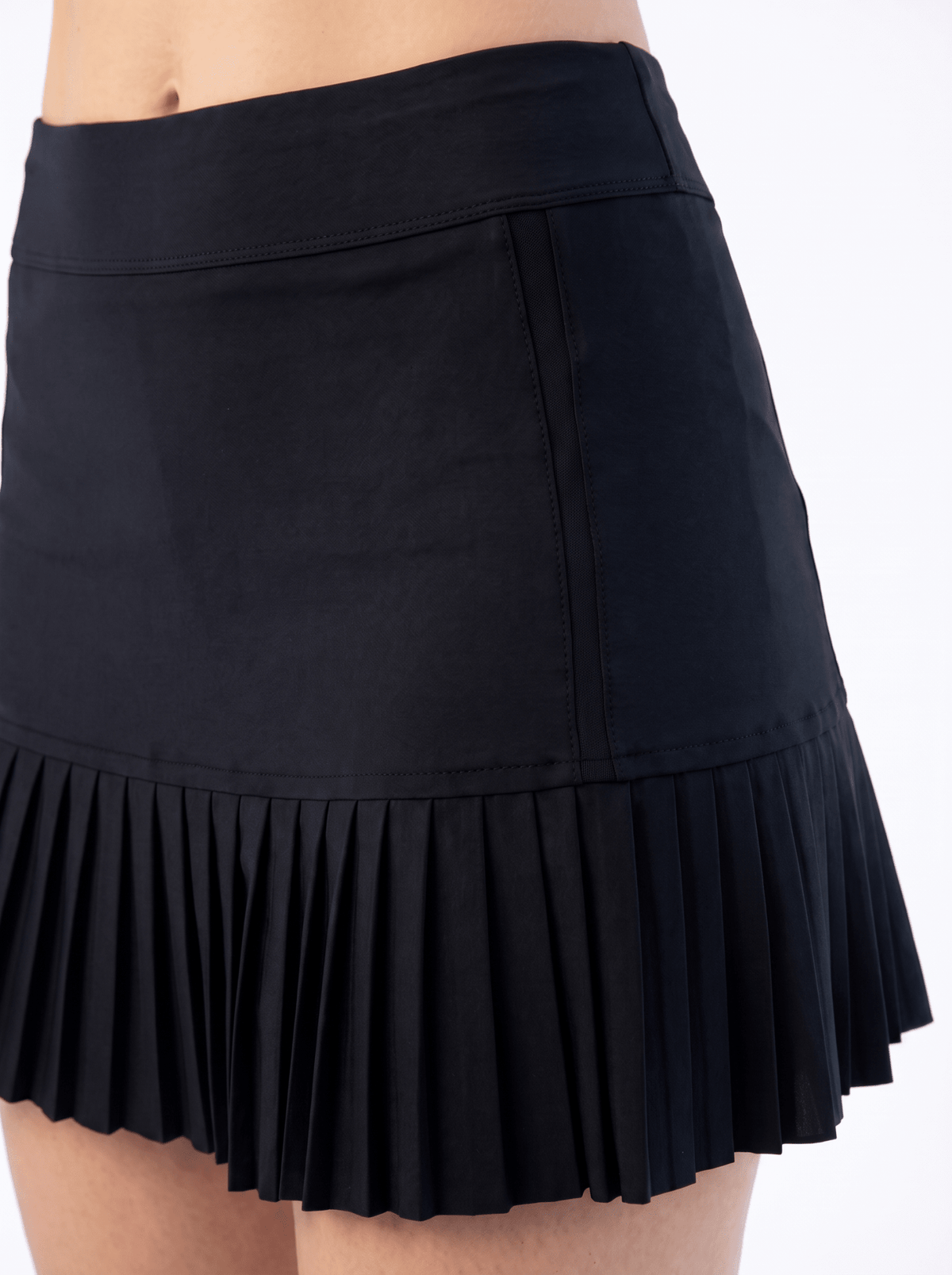 Tennis Classic 13 1/2" Pleated Skirt - Black Skirts & Skorts- inPhorm NYCBlack