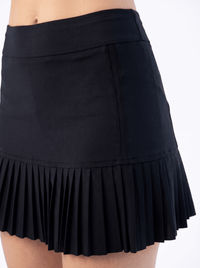 Tennis Classic 13 1/2" Pleated Skirt - Black Skirts & Skorts- inPhorm NYCBlack