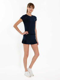Tennis Classic 13 1/2" Pleated Skirt - Midnight Skirts & Skorts - inPhorm NYCMidnight