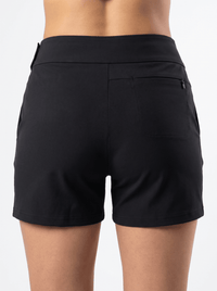 Women's Cleo Short - Stylish & Functional for Active Lifestyles - Black Shorts- inPhorm NYCBlack