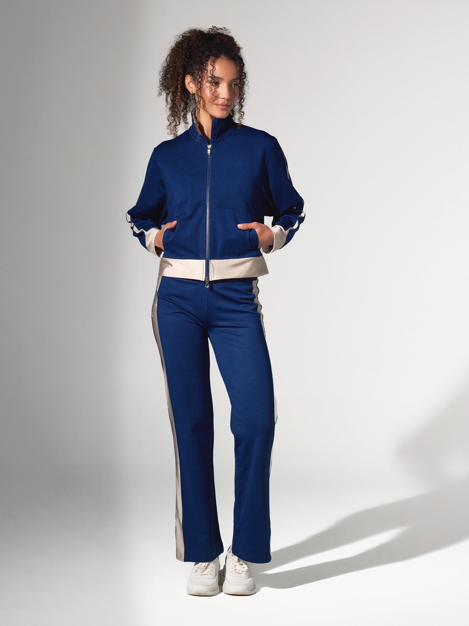 Women's Sofia Dolman Sleeve Knit Jacket - Ink Blue